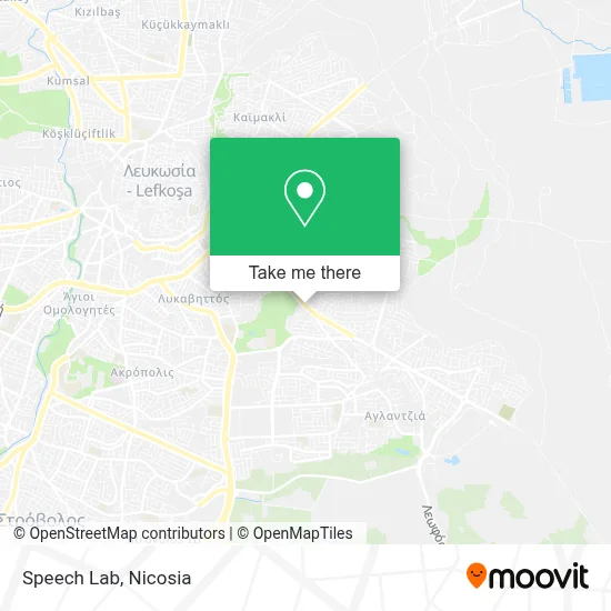 Speech Lab map