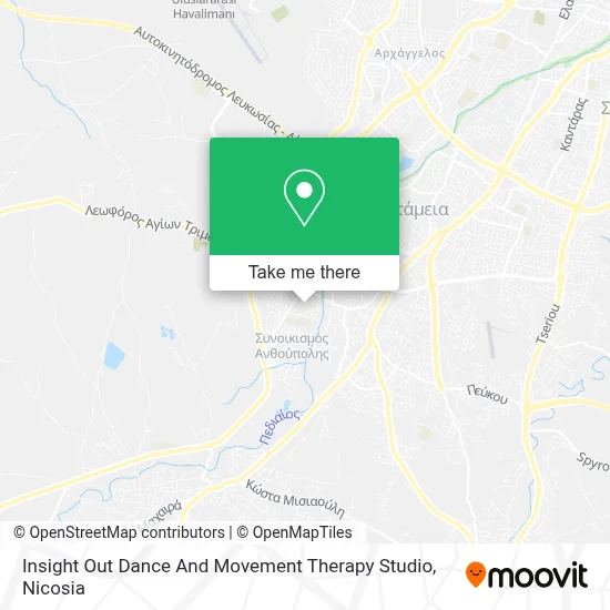 Insight Out Dance And Movement Therapy Studio map