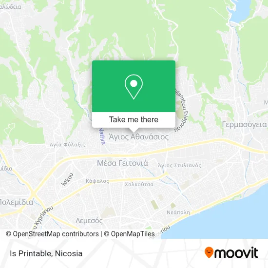 Is Printable map