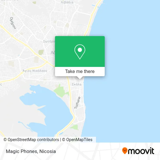 Magic Phones map