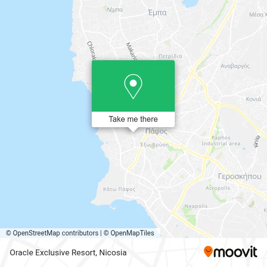 Oracle Exclusive Resort map