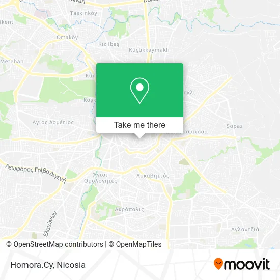 Homora.Cy map