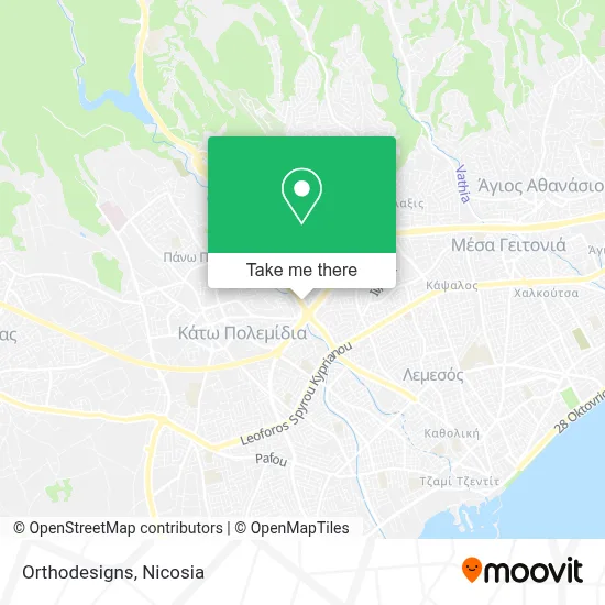 Orthodesigns map