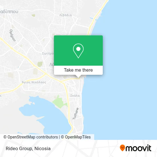 Rideo Group map