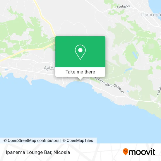 Ipanema Lounge Bar map