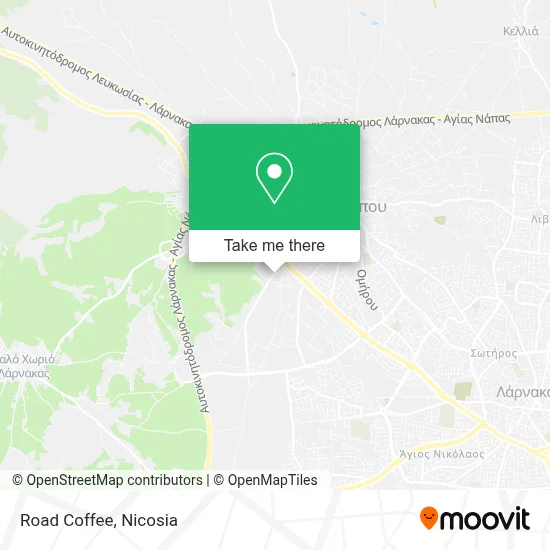 Road Coffee map