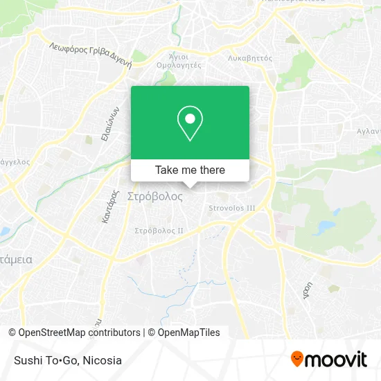 Sushi To•Go map