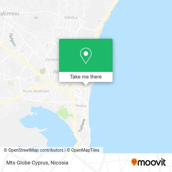 Mts Globe Cyprus map