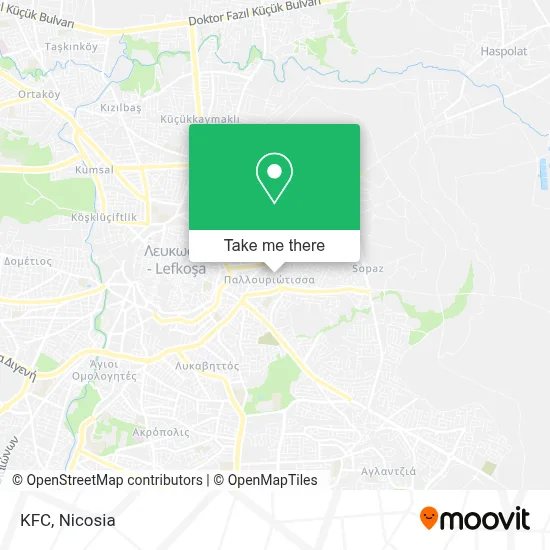 KFC map