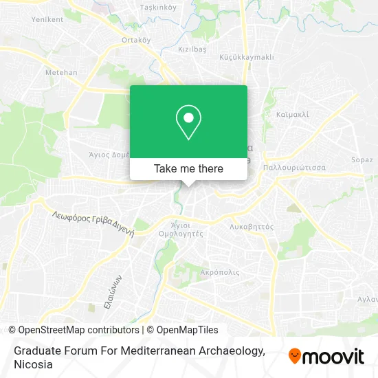 Graduate Forum For Mediterranean Archaeology map
