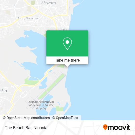 The Beach Bar map