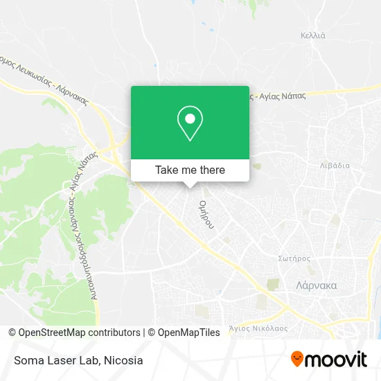 Soma Laser Lab map