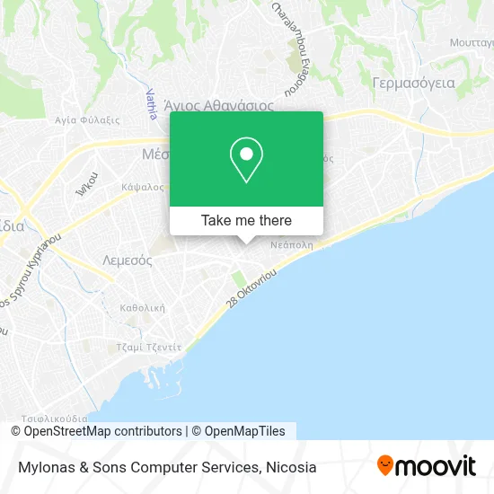Mylonas & Sons Computer Services map