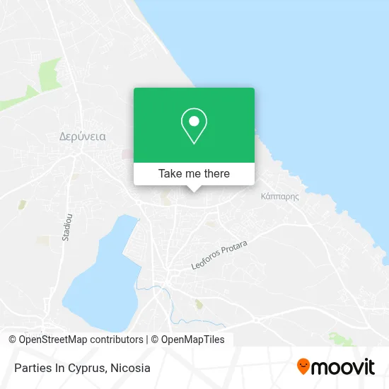 Parties In Cyprus map