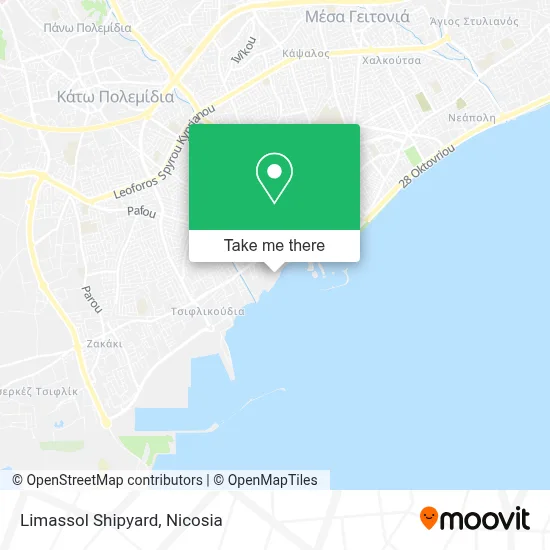 Limassol Shipyard map
