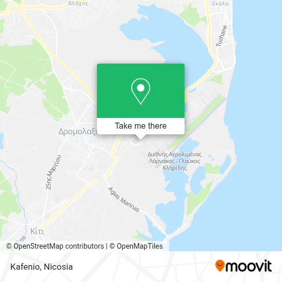 Kafenio map