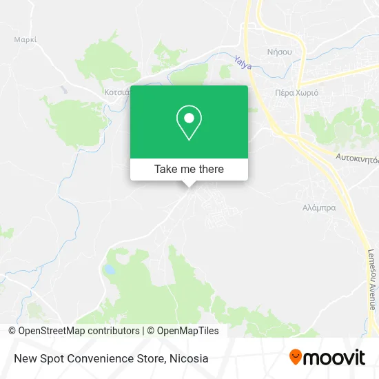 New Spot Convenience Store map