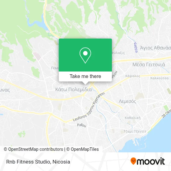 Rnb Fitness Studio map