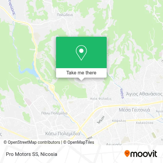 Pro Motors SS map