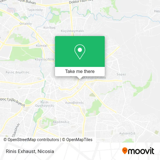 Rinis Exhaust map