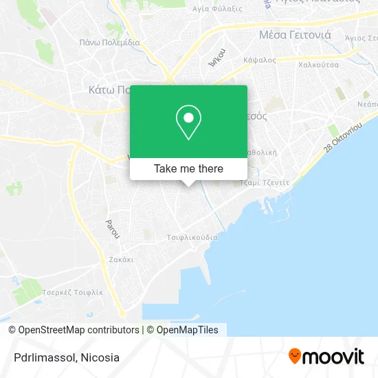 Pdrlimassol map