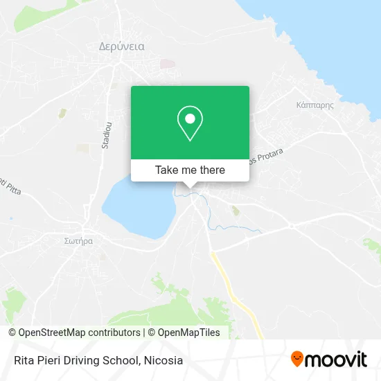 Rita Pieri Driving School map