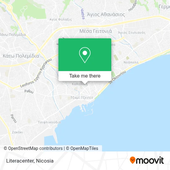 Literacenter map