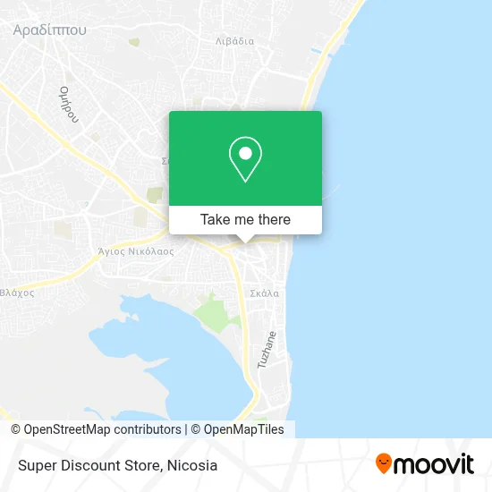 Super Discount Store map