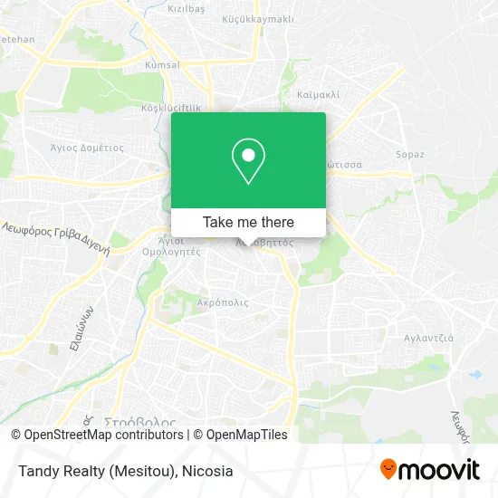 Tandy Realty (Mesitou) map