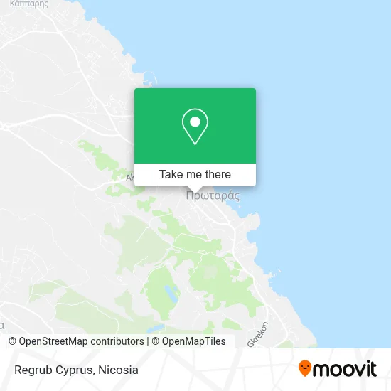 Regrub Cyprus map