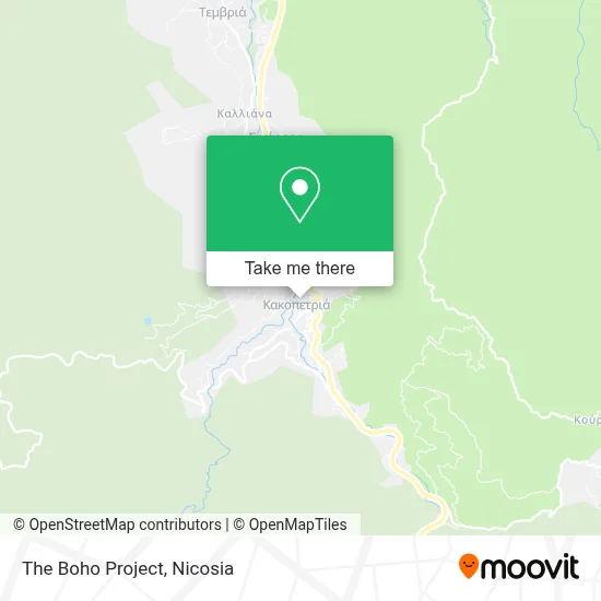The Boho Project map