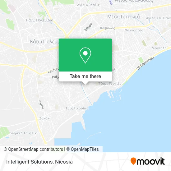 Intelligent Solutions map