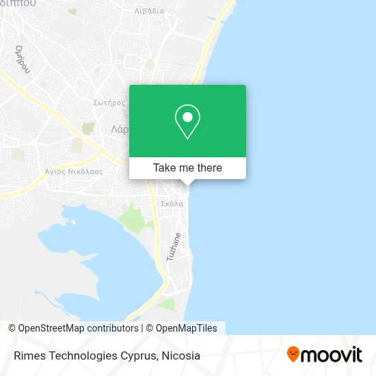 Rimes Technologies Cyprus map