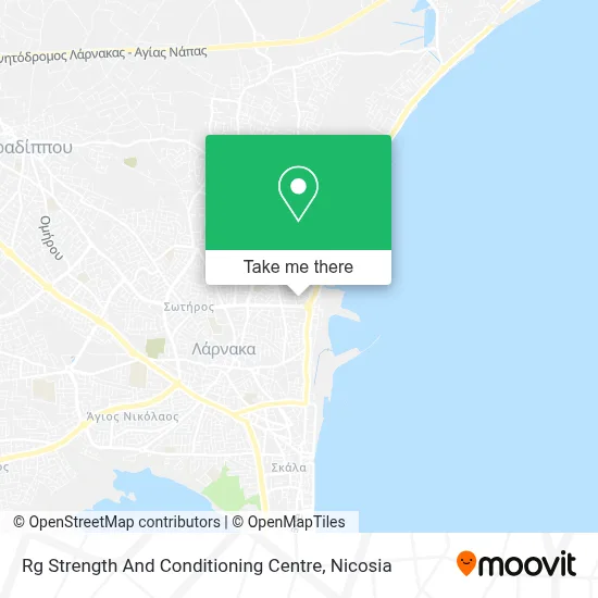 Rg Strength And Conditioning Centre map