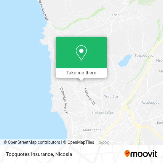 Topquotes Insurance map