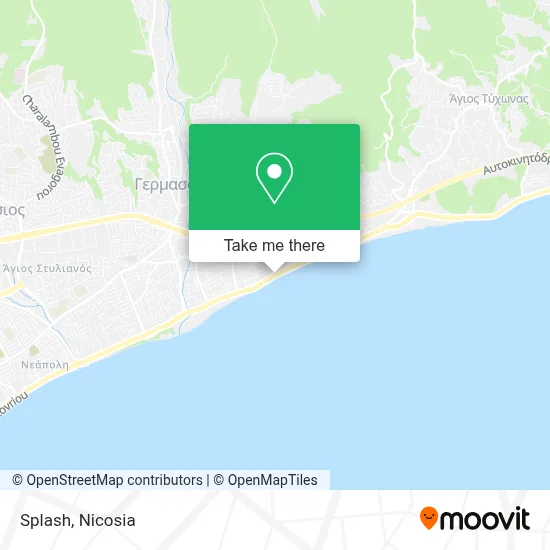 Splash map
