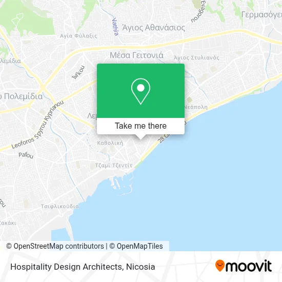 Hospitality Design Architects map