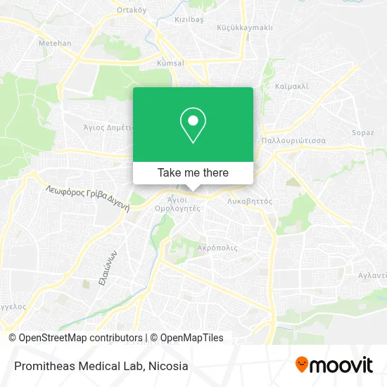 Promitheas Medical Lab map