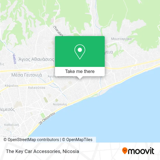 The Key Car Accessories map
