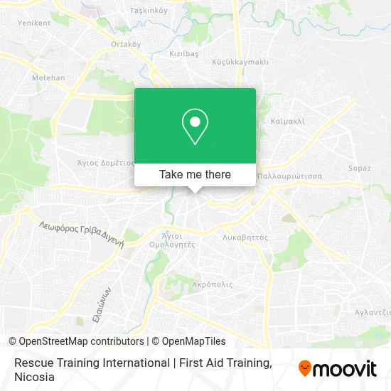 Rescue Training International | First Aid Training map