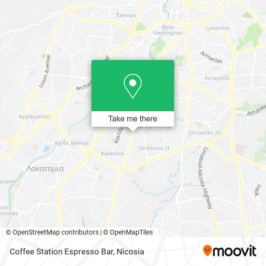 Coffee Station Espresso Bar map