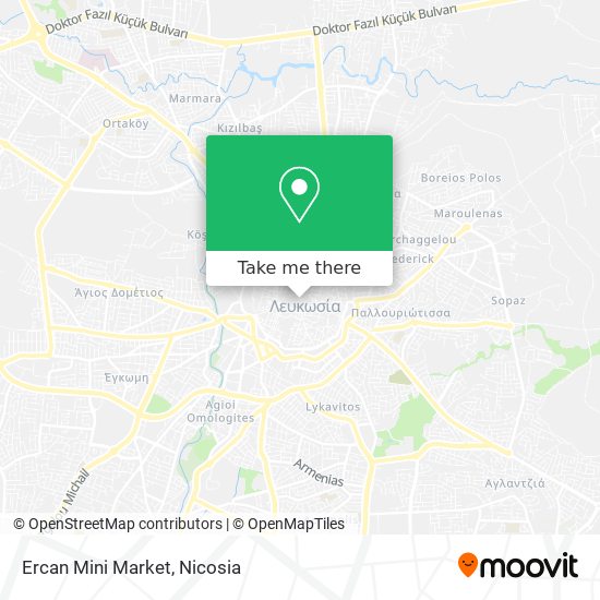 Ercan Mini Market map