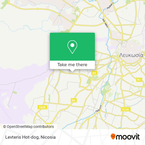 Levteris Hot-dog map