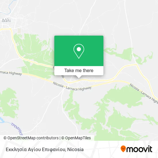 Εκκλησία Αγίου Επιφανίου map
