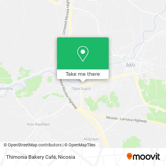Thimonia Bakery Café map