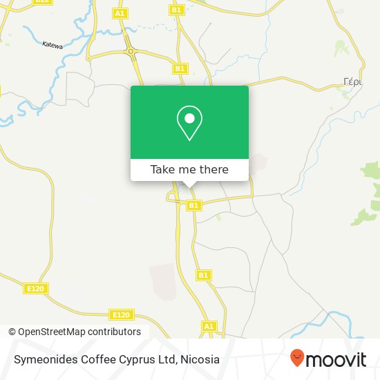 Symeonides Coffee Cyprus Ltd map