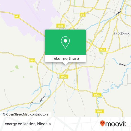 energy collection map