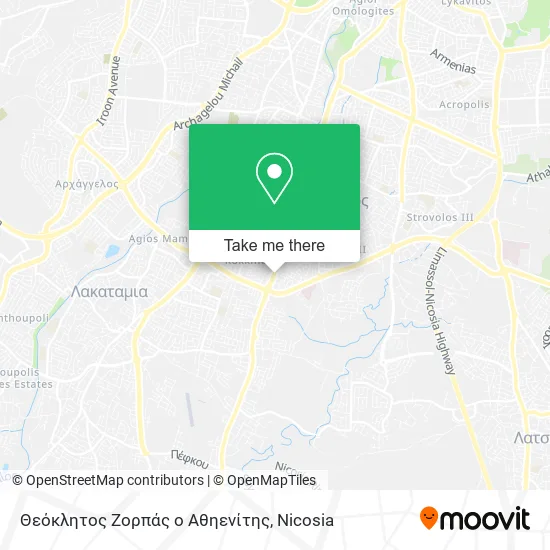 Θεόκλητος Ζορπάς ο Αθηενίτης map