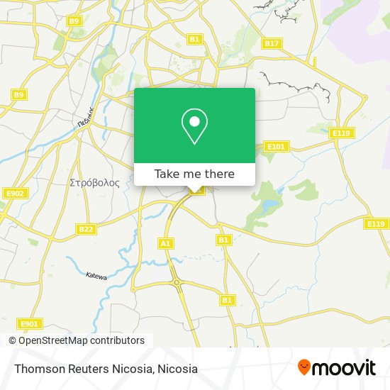 Thomson Reuters Nicosia map