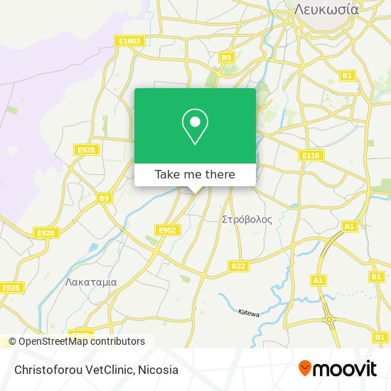 Christoforou VetClinic map